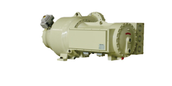 離心式水源熱泵機組雙級離心壓縮機，效率高，更穩定